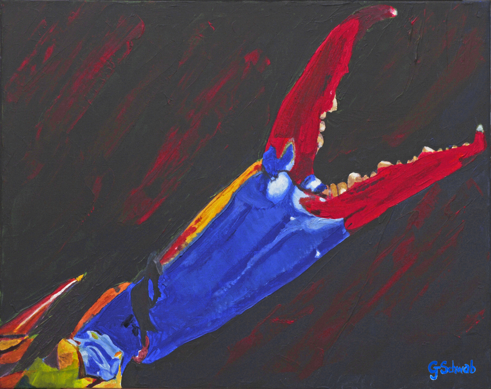 24x30, Acrylic on Stretched Canvas with Image Wrap Border